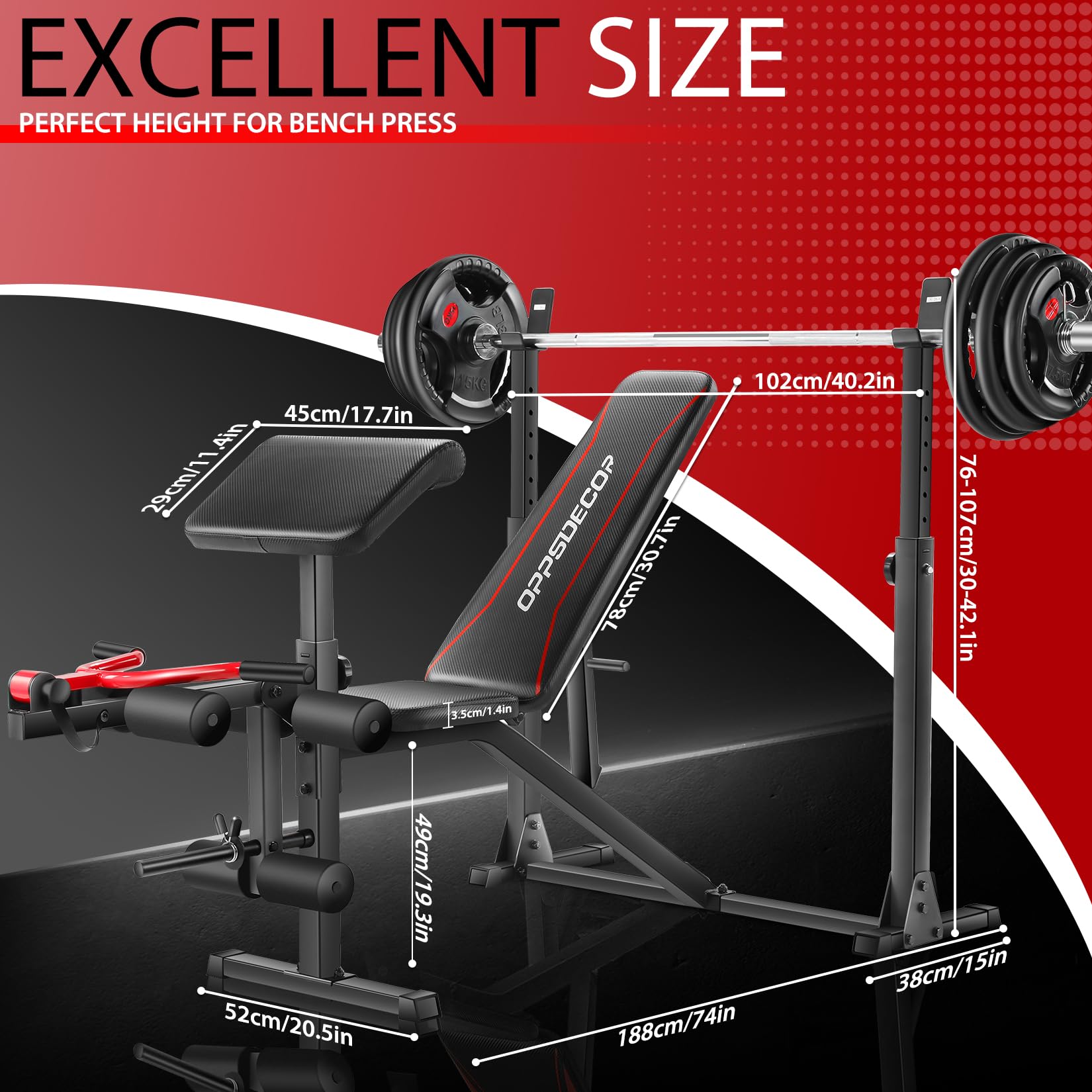 Amazon.co.jp: プロフェッショナル オリンピック ウェイトベンチセット